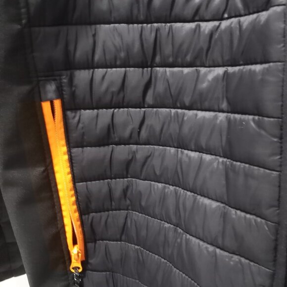 LIKE NEW SKETCHERS BLACK QUILTED PUFFER JACKET MEN SIZE XL - Picture 5 of 7